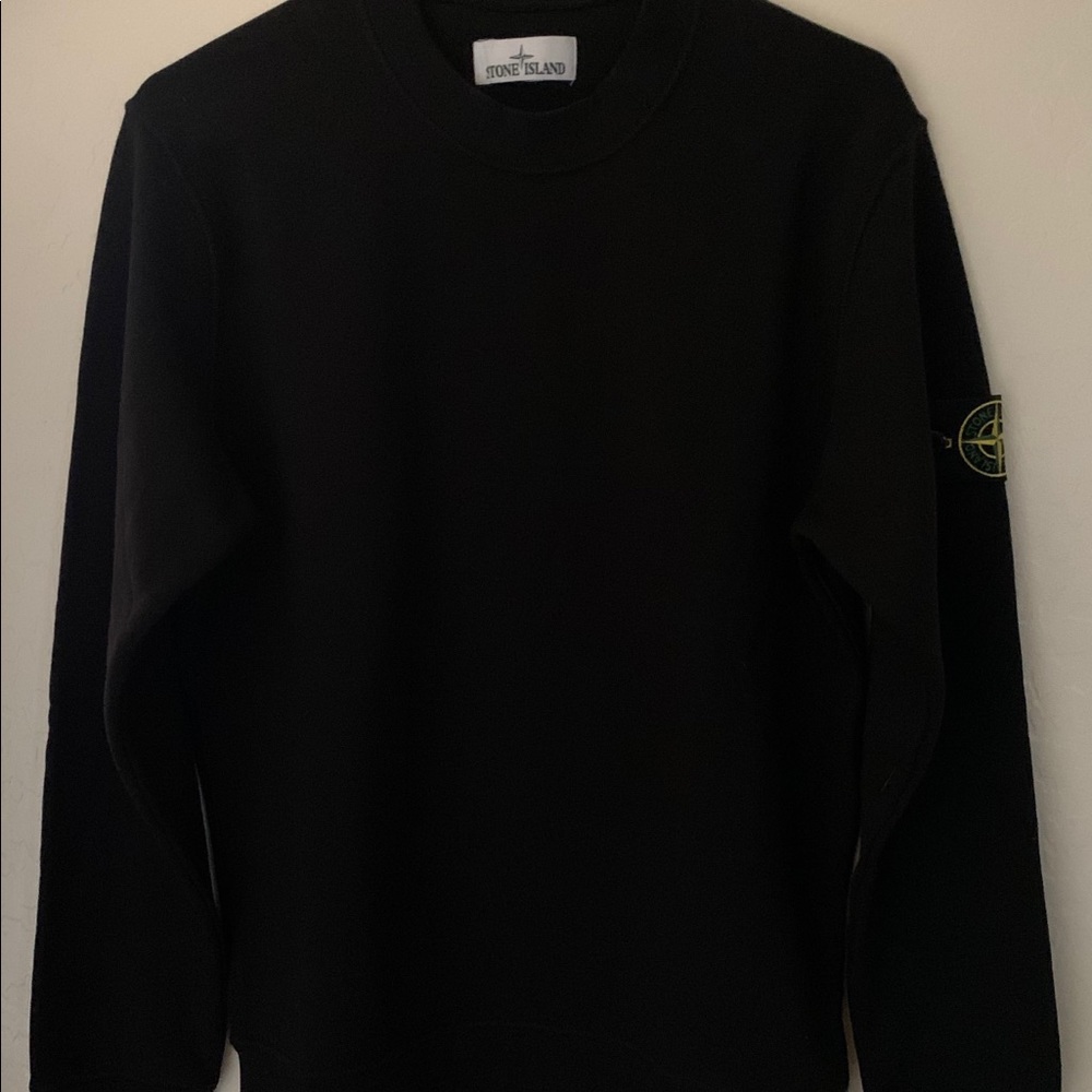 Fleece Stone Island Crewneck ( 100% Cotton )